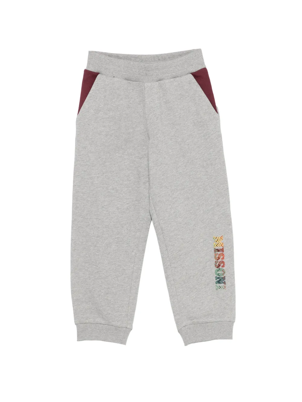 Missoni Kids logo-print track pants - Grey