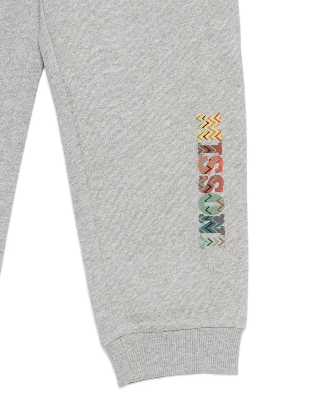 Missoni Kids Trainingsbroek met logoprint Grijs