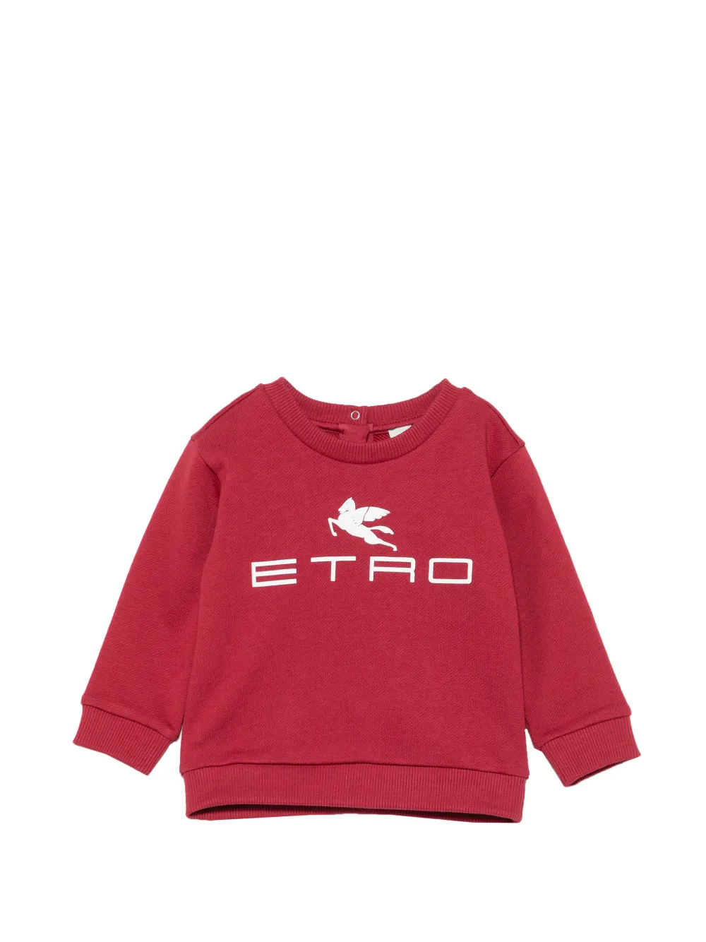 ETRO KIDS Pegaso-print sweatshirt - Rosso
