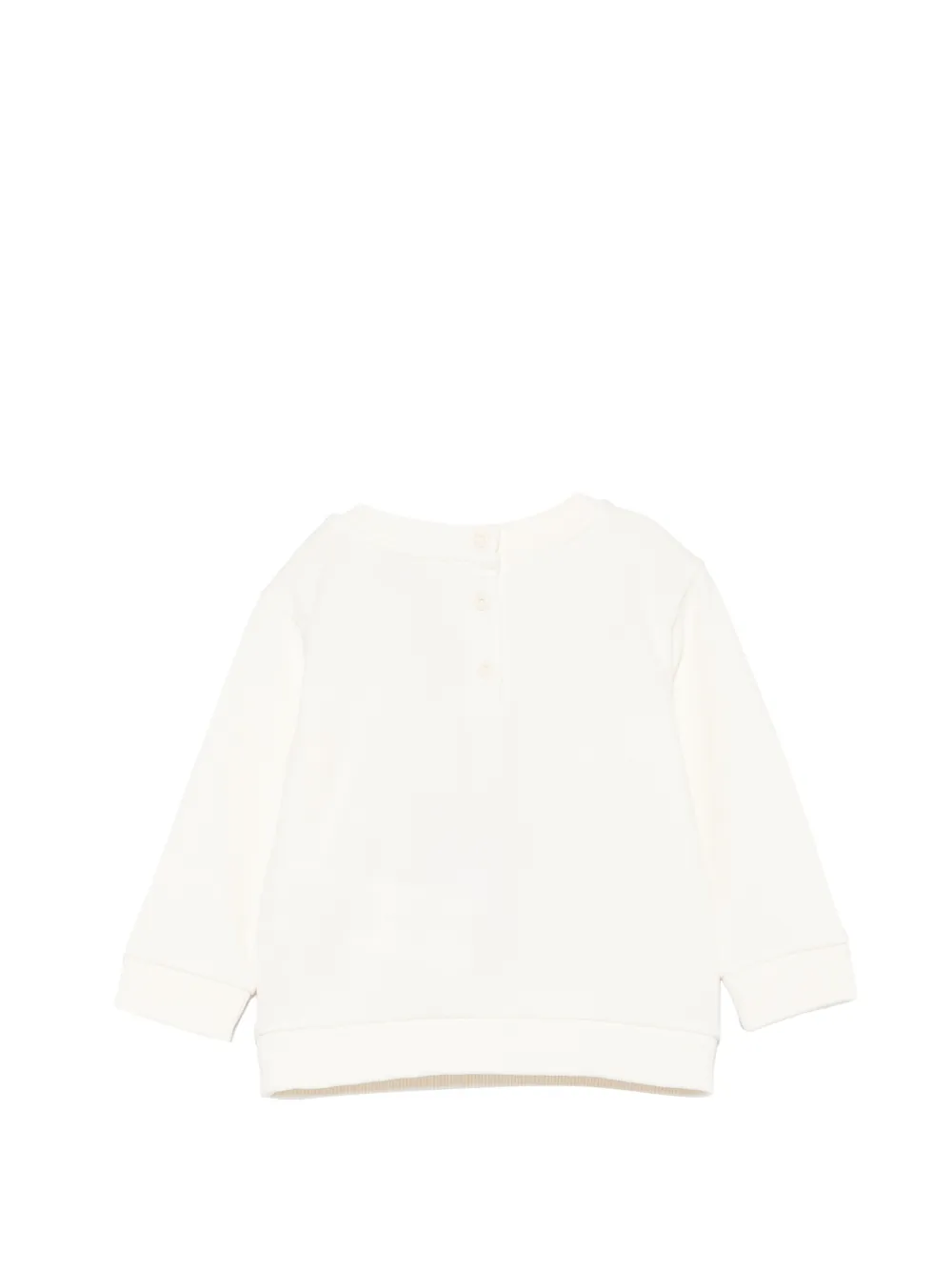 ETRO KIDS Sweater met Pegaso-borduurwerk Beige