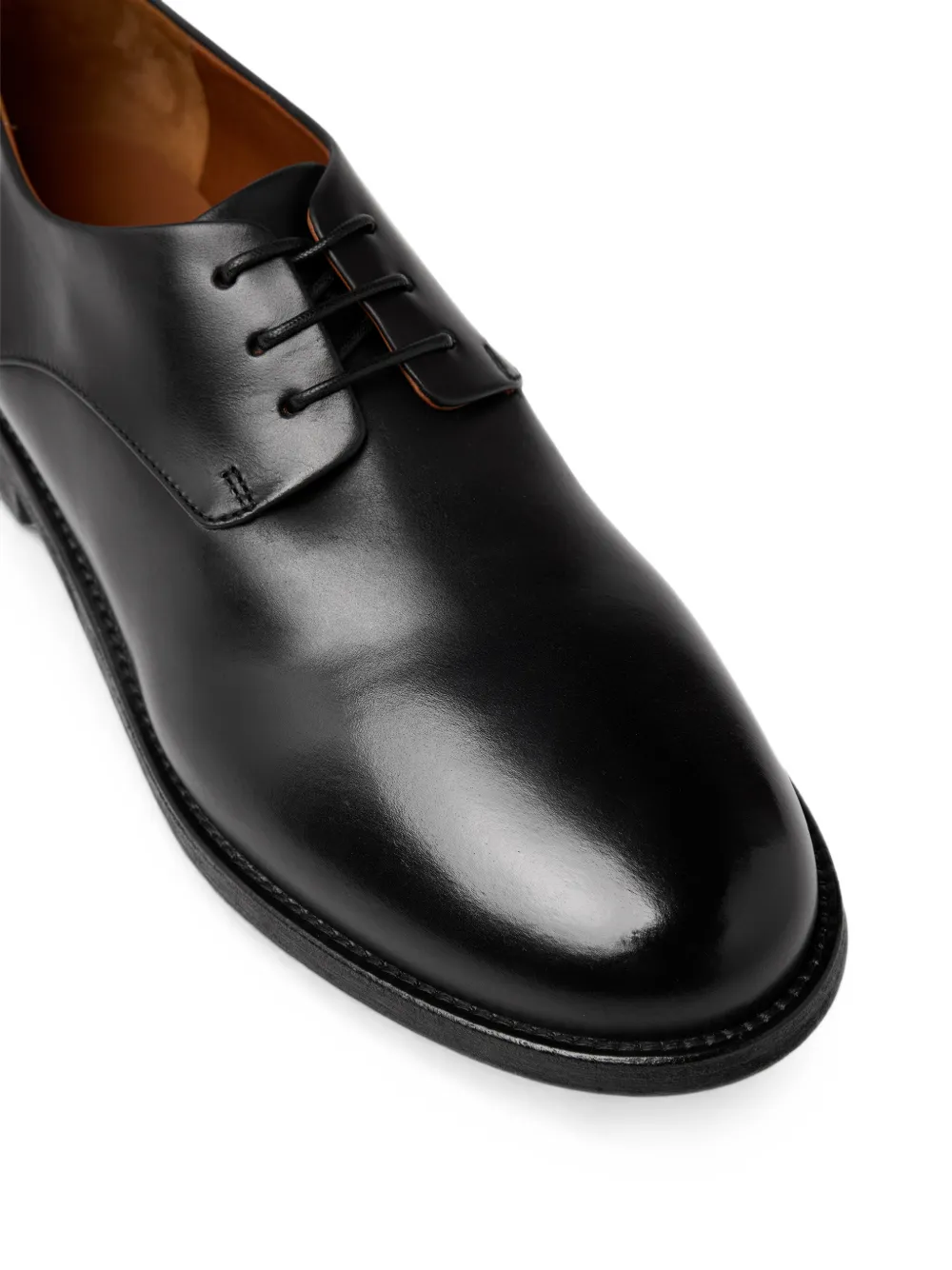 Marsèll Pugno leather derby shoes Zwart