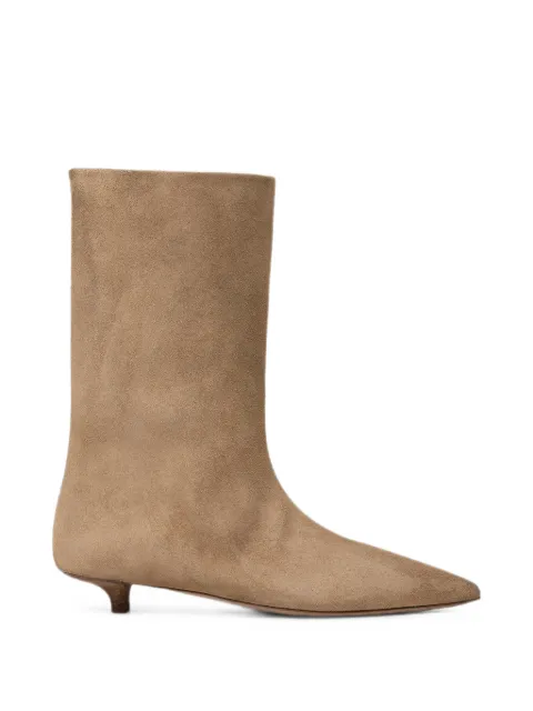 Marsèll Spino pointed-toe suede boots