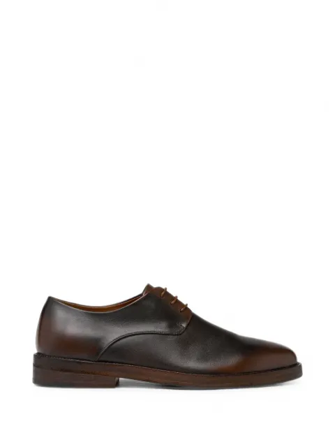 Marsèll Tubetto burnished-effect lace-up derby shoes