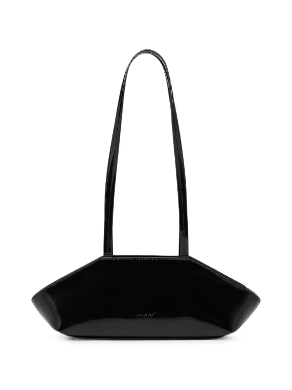 Marsèll Sapi Schultertasche mit Finish - Schwarz