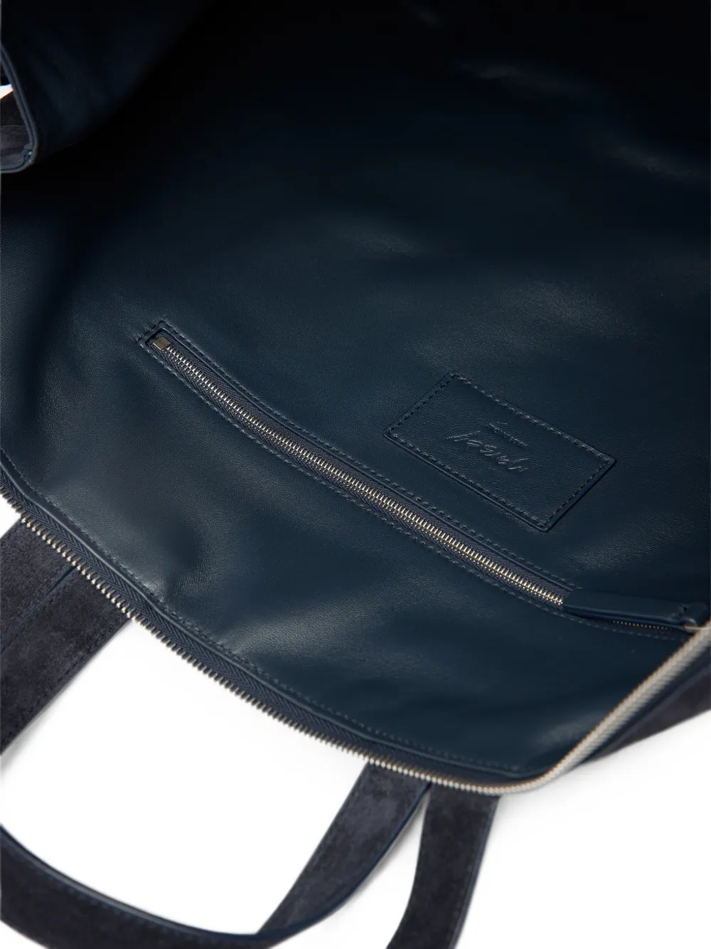 Marsèll Borso suède shopper met rits Blauw