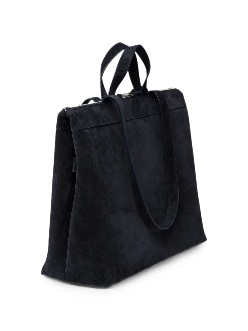 Marsèll Borso suède shopper met rits Blauw