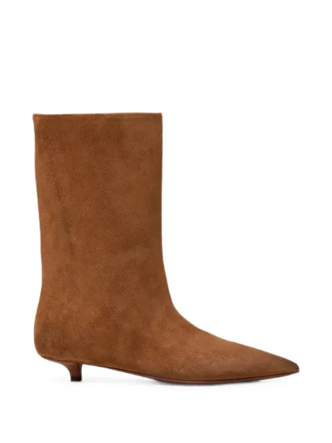 Marsèll Spino pointed-toe suede ankle boots