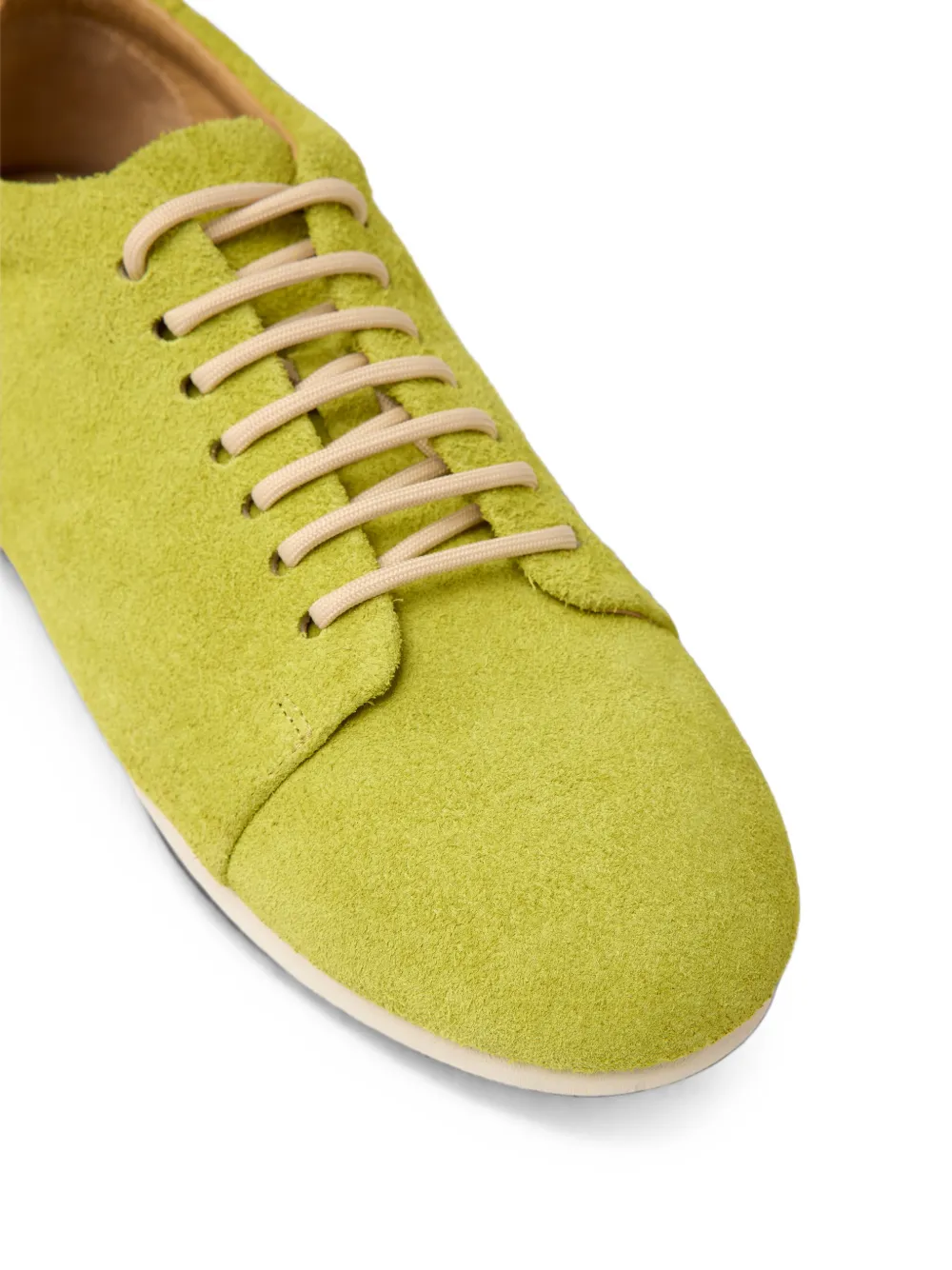 Marsèll Sancrespella suede lace-up derby shoes Groen