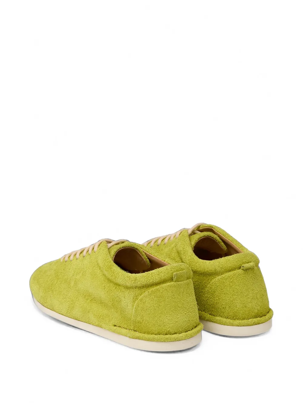 Marsèll Sancrespella suede lace-up derby shoes Groen