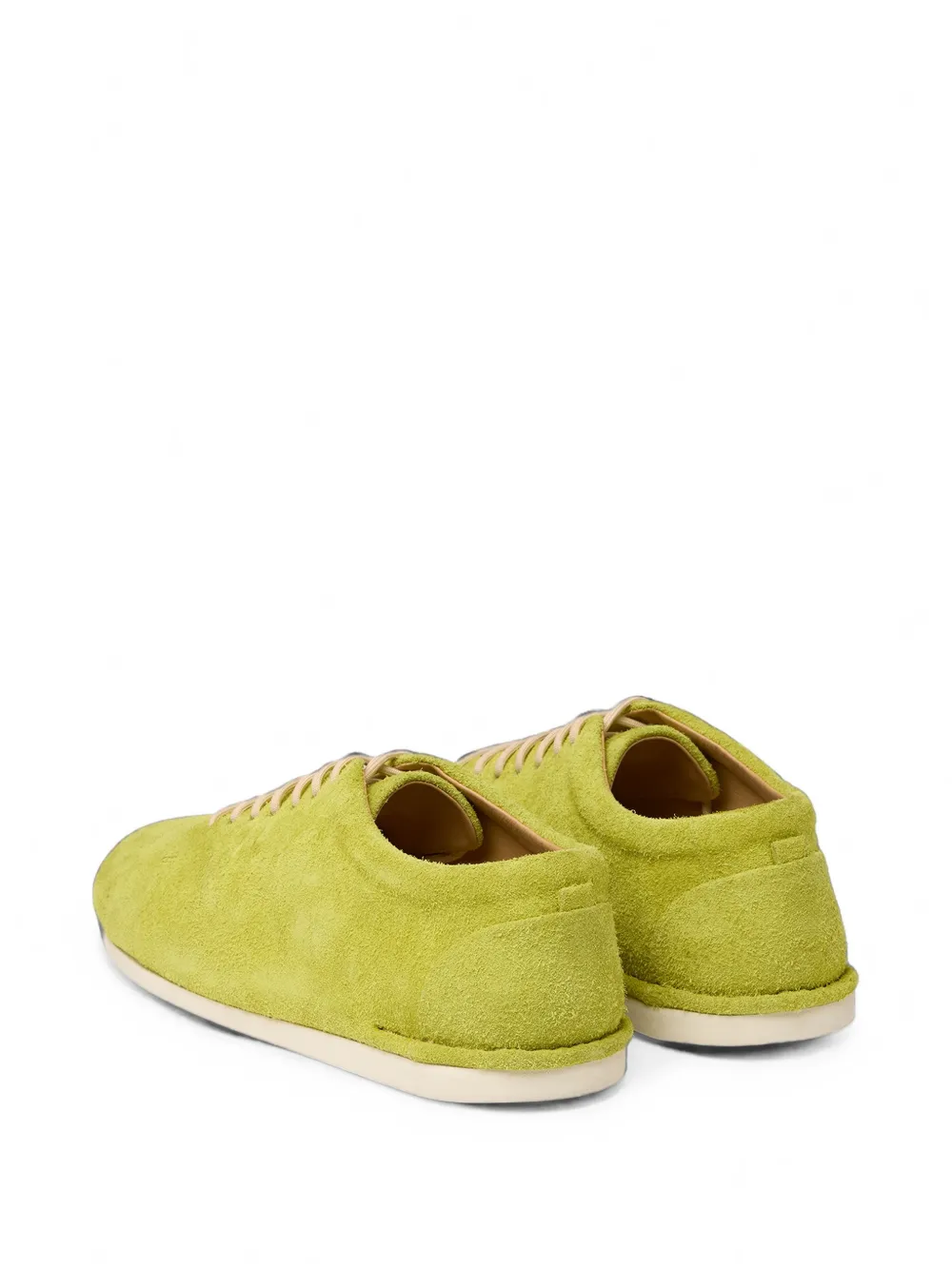 Marsèll Sancrespella suede lace-up derby shoes Groen