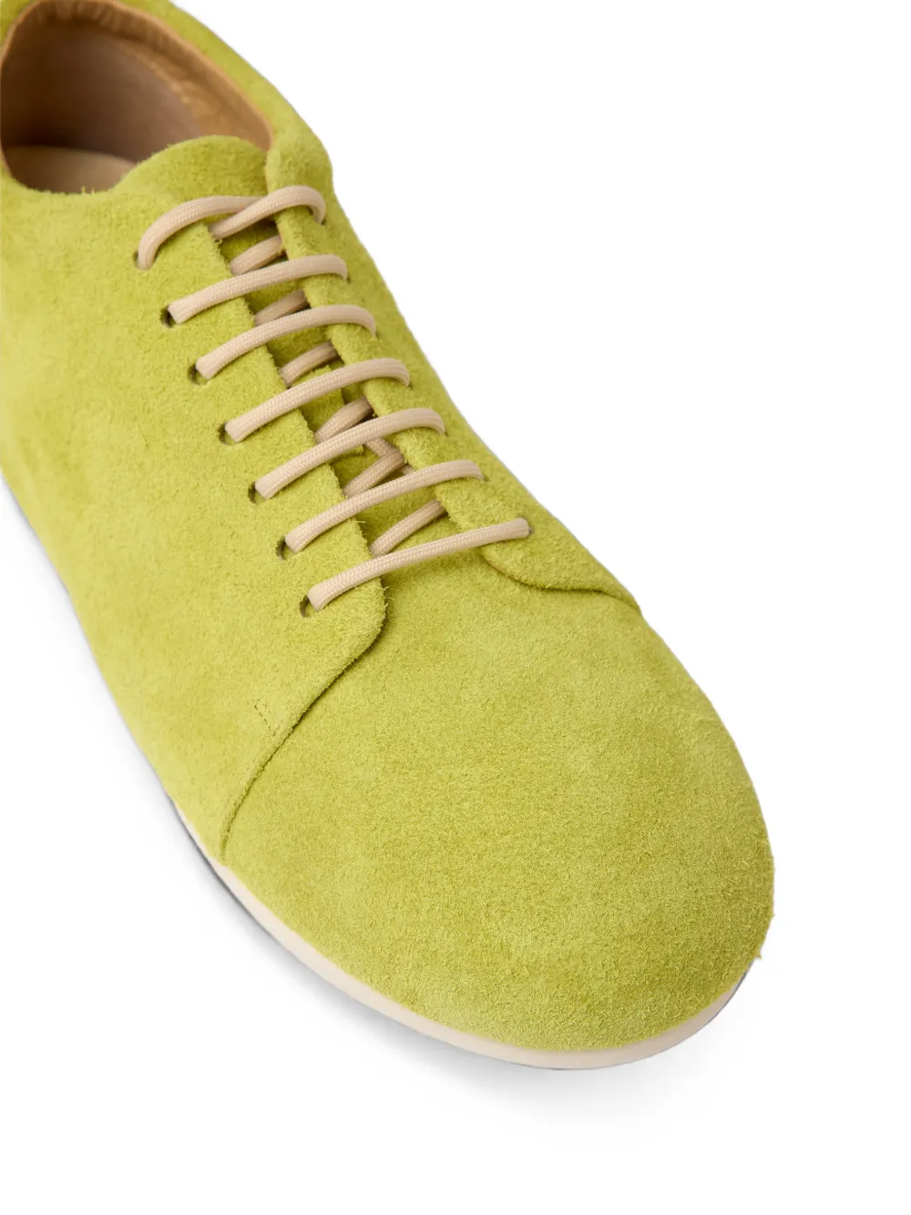Marsèll Sancrespella suede lace-up derby shoes Groen