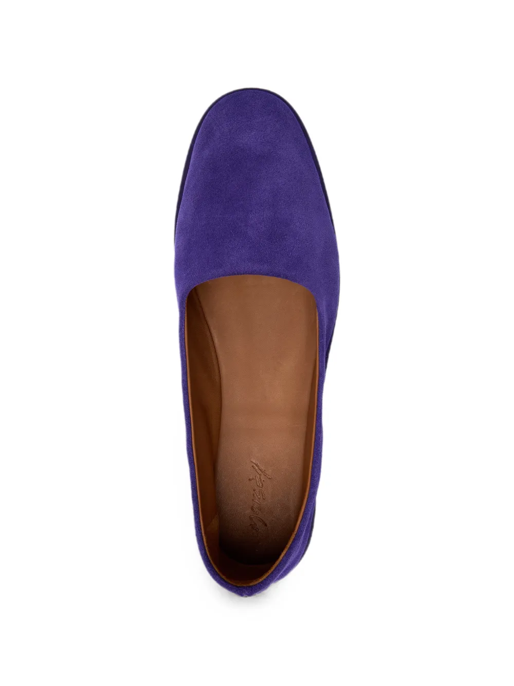 Marsèll Stesa suede slip-on loafers Paars