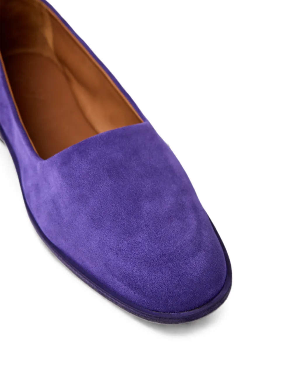 Marsèll Stesa suede slip-on loafers Paars