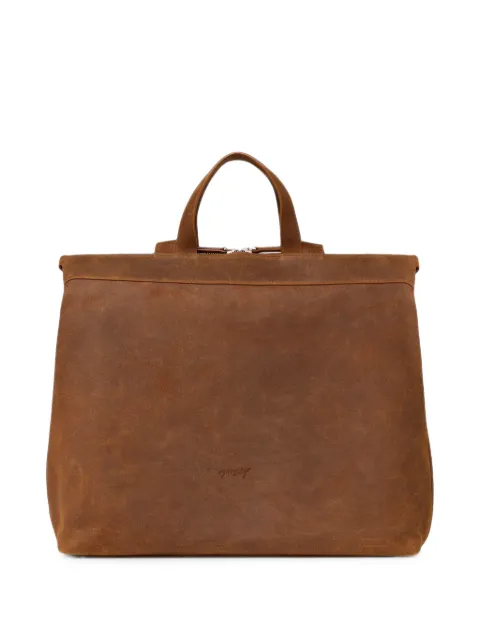 Marsèll Borso logo-debossed leather tote bag
