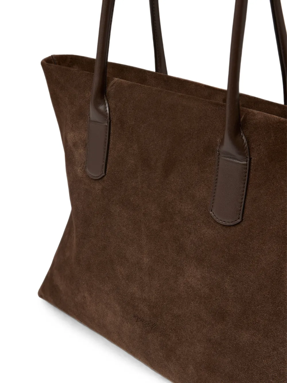 Marsèll Dipona suède leren shopper Bruin