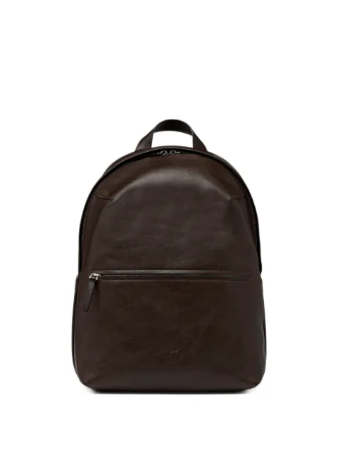 Marsèll Guscio grained leather backpack
