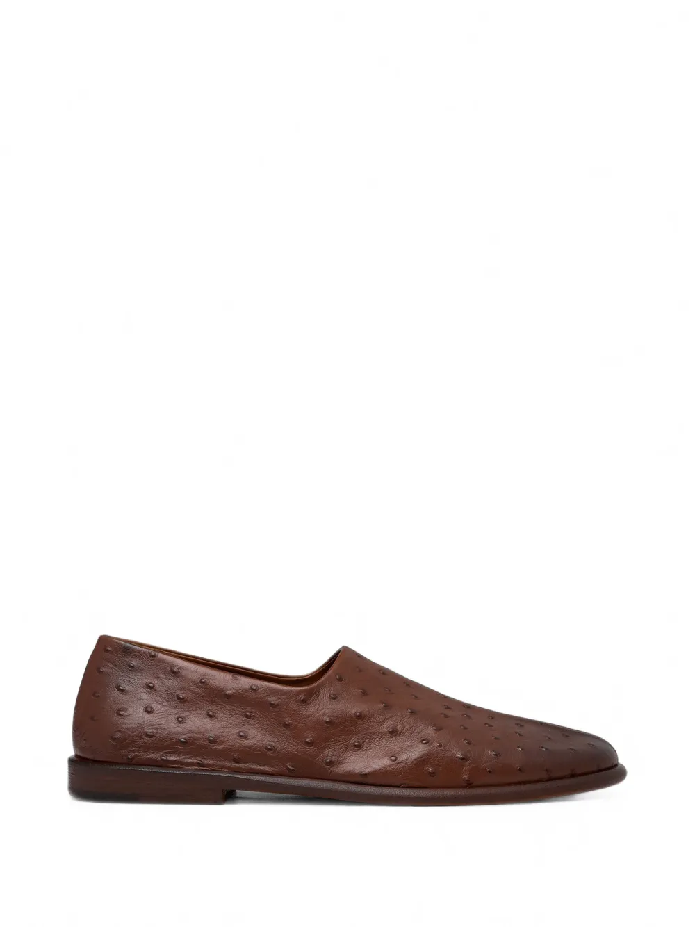 Marsèll Stesa ostrich-effect panelled loafers