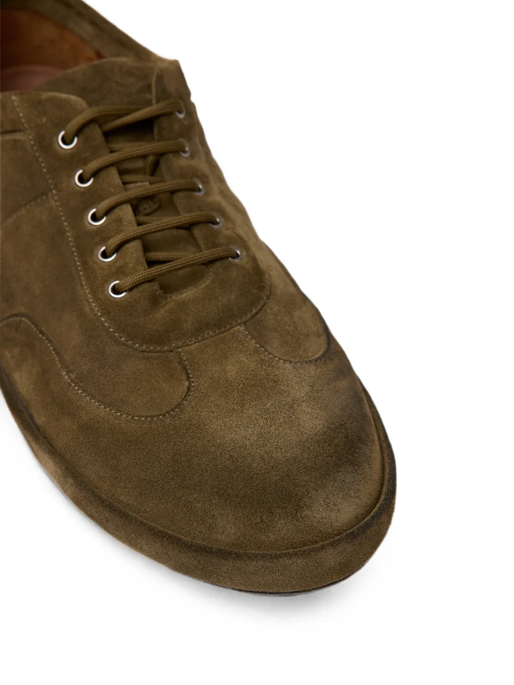 Marsèll Scatopelle lace-up suede sneakers Groen