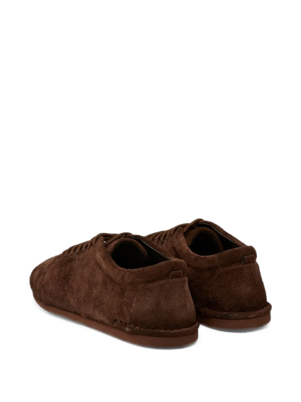 Marsèll Sancrespella suede lace-up derby shoes Bruin