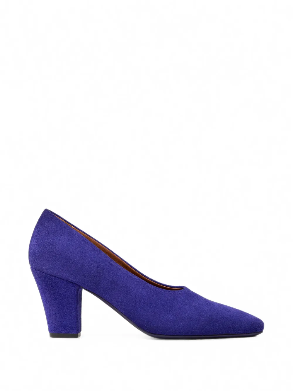 Marsèll Figura suede almond-toe pumps Paars