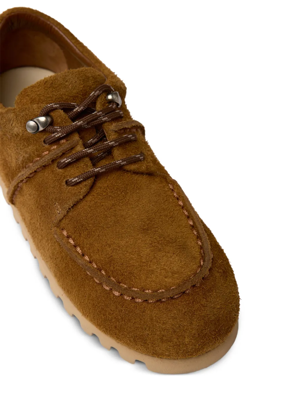 Marsèll Pizzicarro lace-up suede derby shoes Bruin