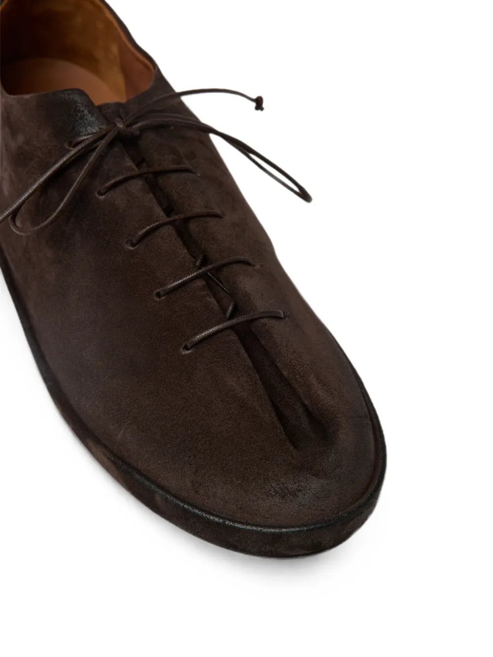 Marsèll Scatopelle suede Derby shoes Bruin