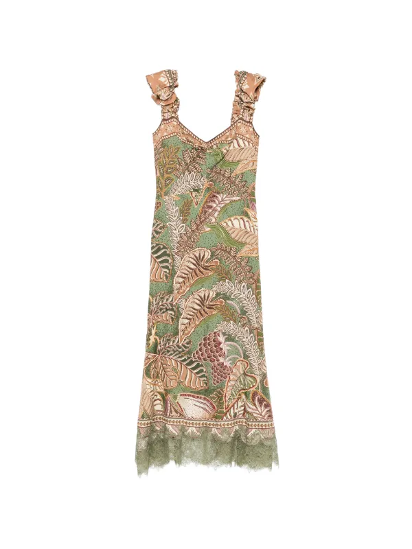 farm rio foliage midi dress Foliage Midi Dress
