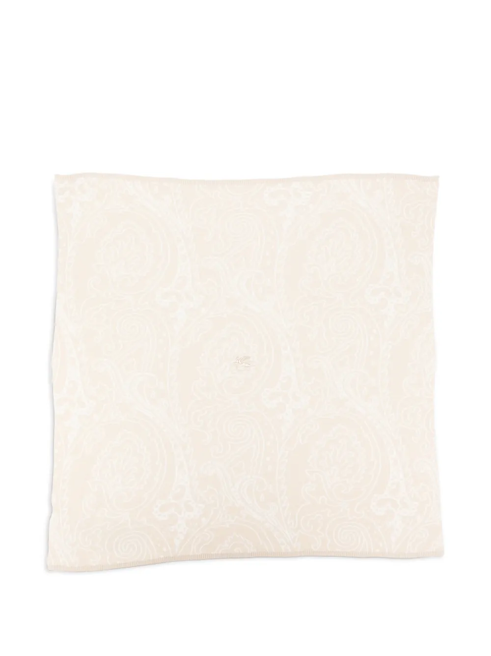 ETRO KIDS Decke mit Logo-Stickerei - Nude
