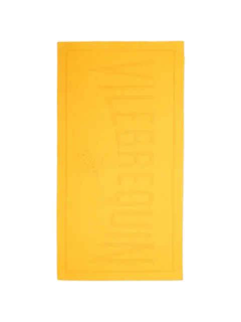 Vilebrequin logo-embossed beach towel