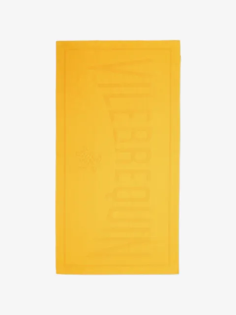 Vilebrequin logo-embossed beach towel