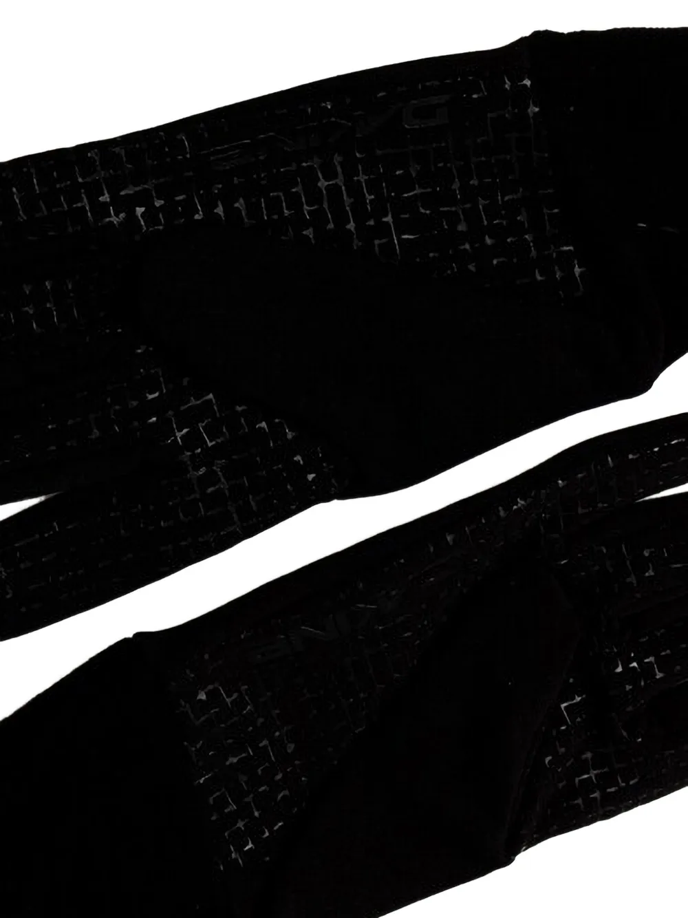 Dakine Handschoenen met klittenband en logo-print Zwart