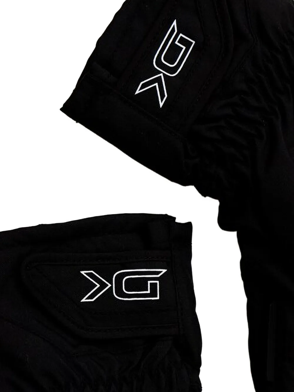 Dakine Handschoenen met klittenband en logo-print Zwart
