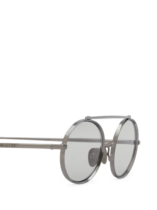 Ahlem Turbigo round-frame Sunglasses | Grey | FARFETCH OM