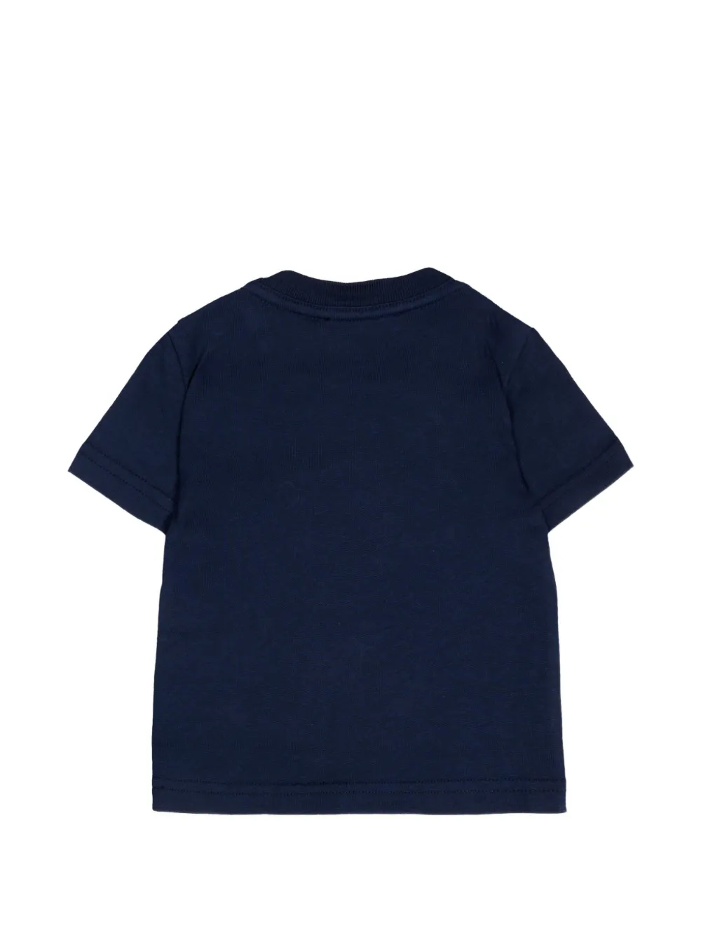 DSQUARED2 KIDS T-shirt met drukknopen en print Blauw