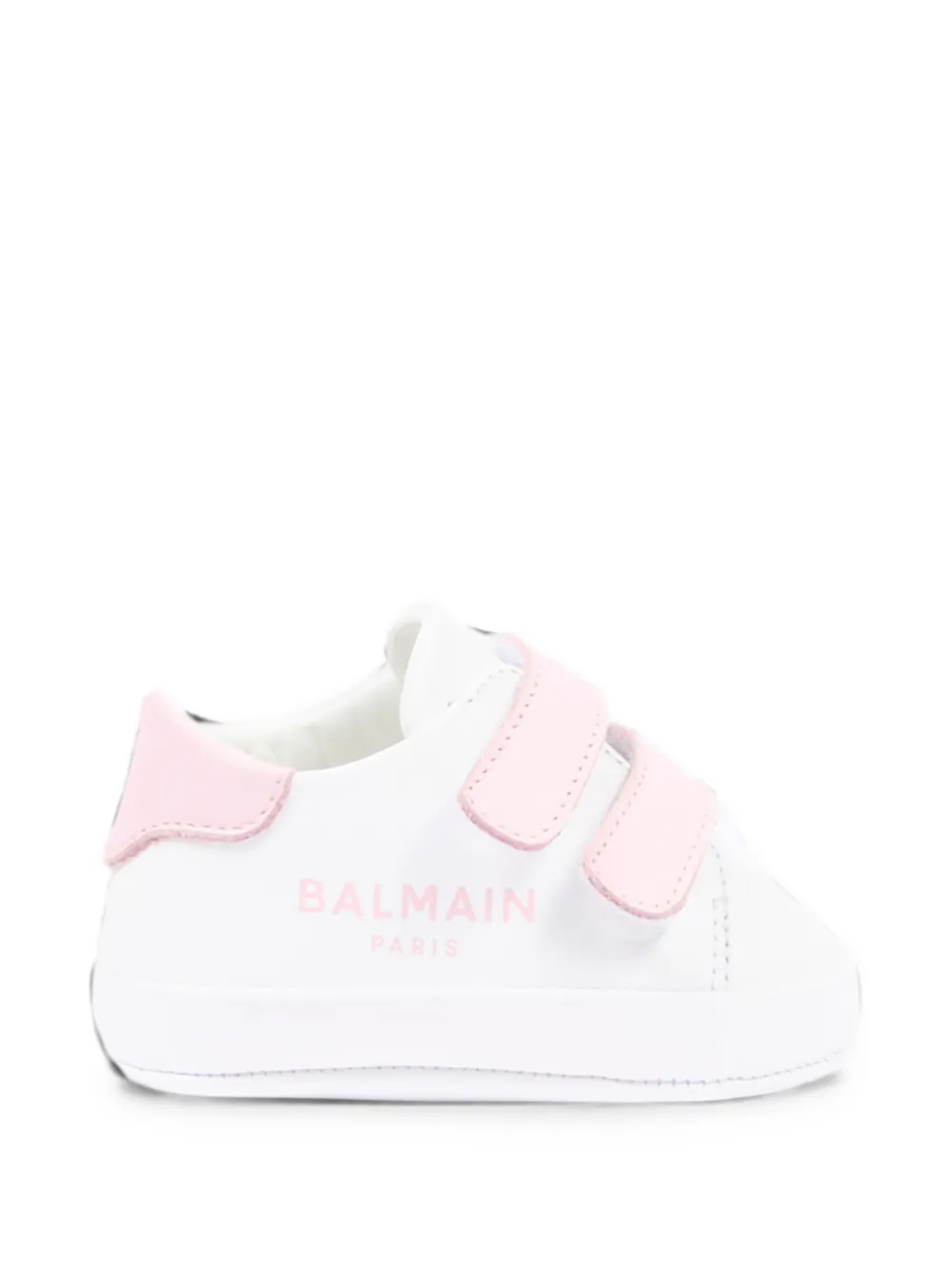 Balmain Kids Sneakers met klittenband Wit