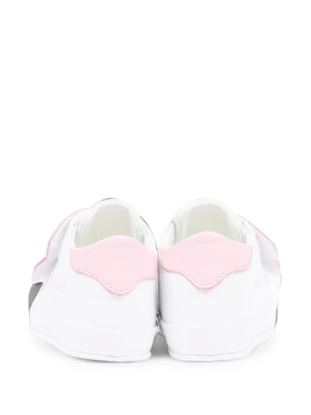 Balmain Kids Sneakers met klittenband Wit