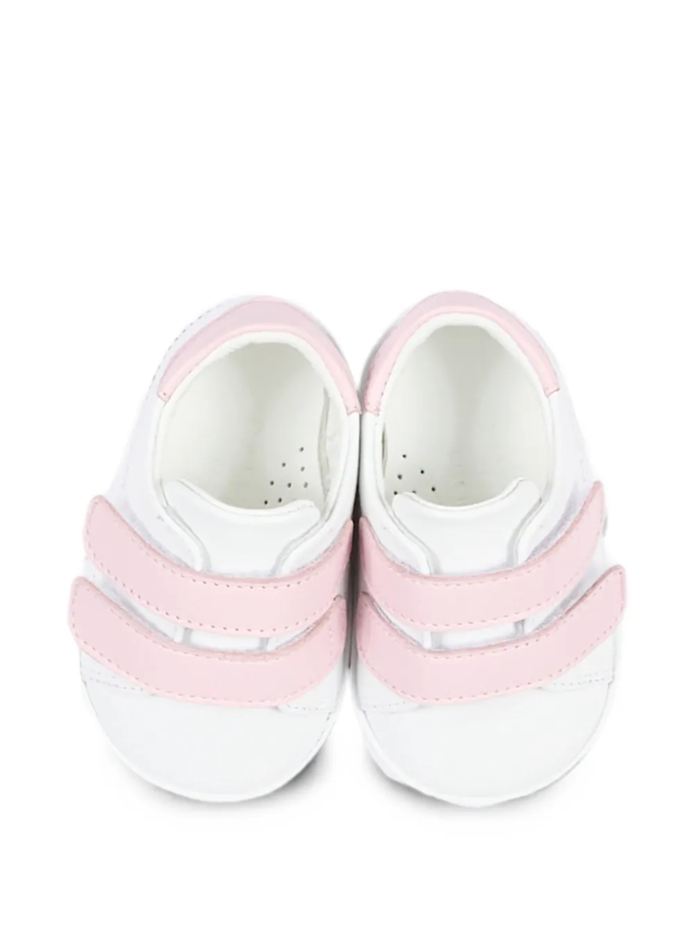 Balmain Kids Sneakers met klittenband Wit