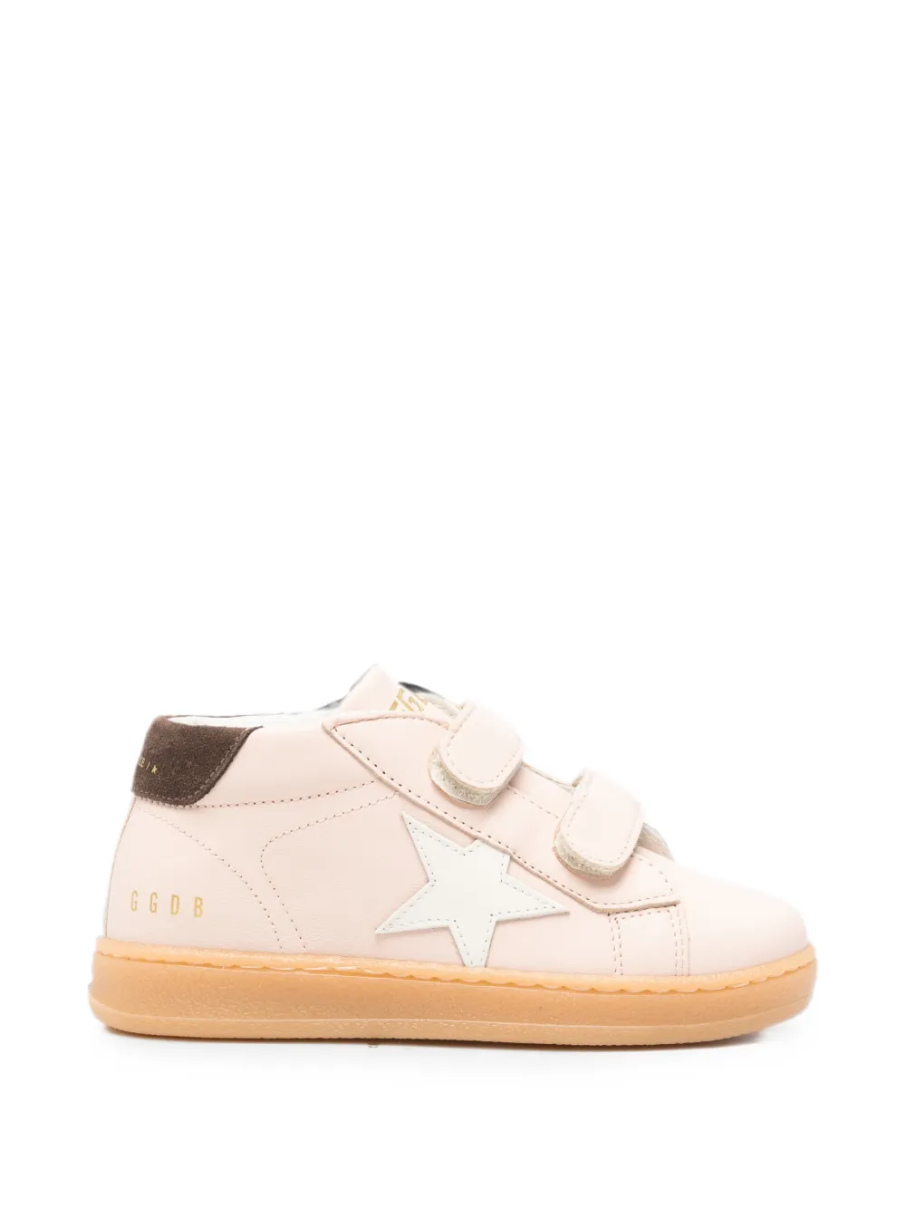 Golden Goose Kids June Ballstar star-patch sneakers Roze