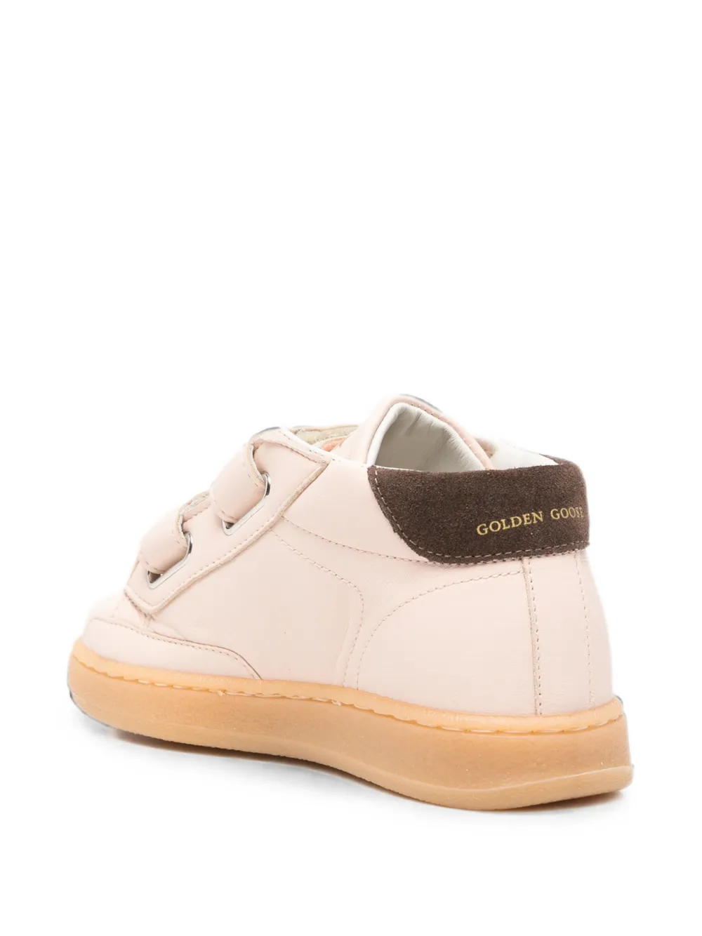 Golden Goose Kids June Ballstar star-patch sneakers Roze