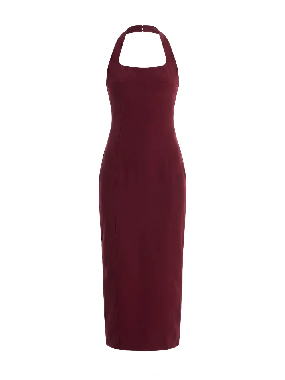 AXEL 113 Jennie halterneck midi dress