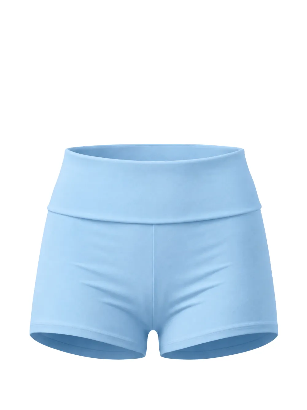AXEL 113 micro foldover shorts - Blue