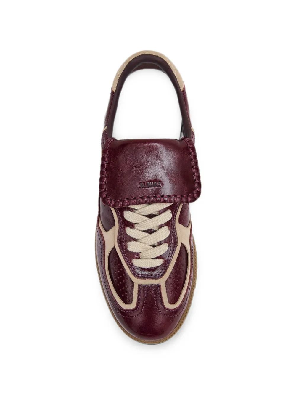 ALOHAS TB.490 Club lakleren sneakers Rood