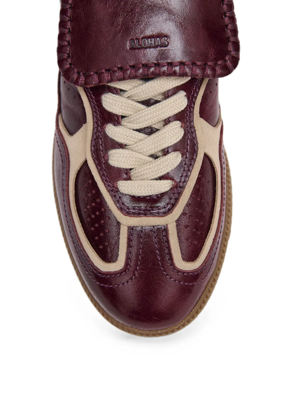 ALOHAS TB.490 Club lakleren sneakers Rood