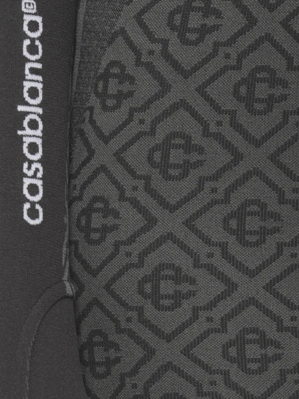 Casablanca Naadloze top met monogram-patroon Grijs