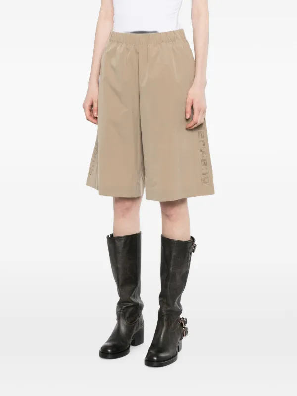 Alexander Wang ロゴ ショートパンツ | ニュートラル | FARFETCH JP