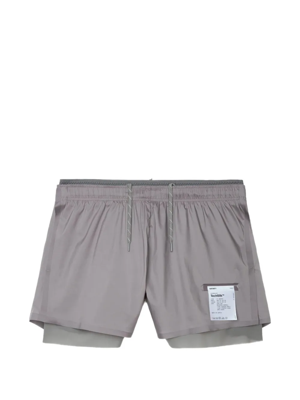 Satisfy TechSilk layered shorts - Grau