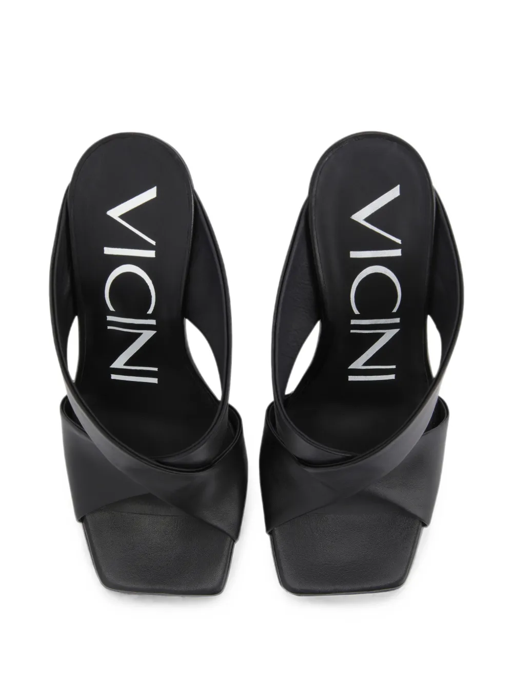 Giuseppe Zanotti Sandalen met sleehak Zwart