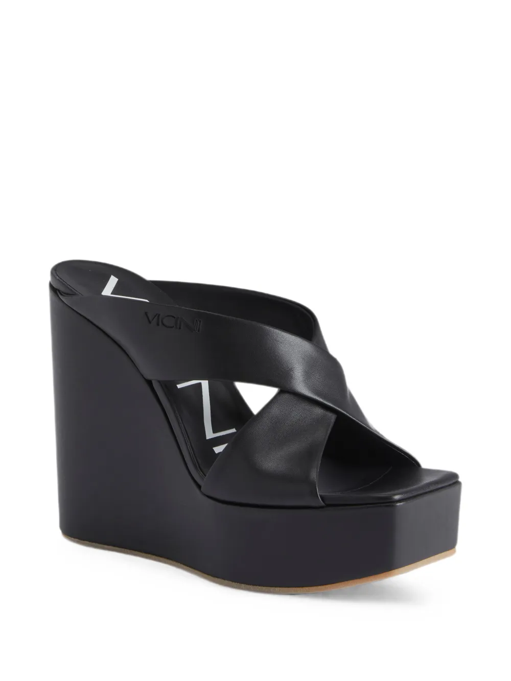 Giuseppe Zanotti Sandalen met sleehak Zwart
