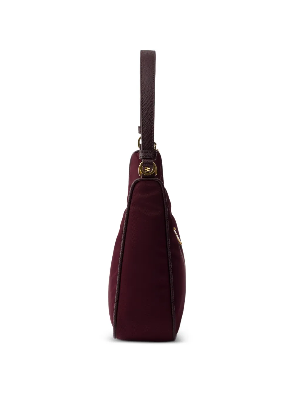 Prada Re-Edition 2005 Re-Nylon en Saffiano mini-tas Rood