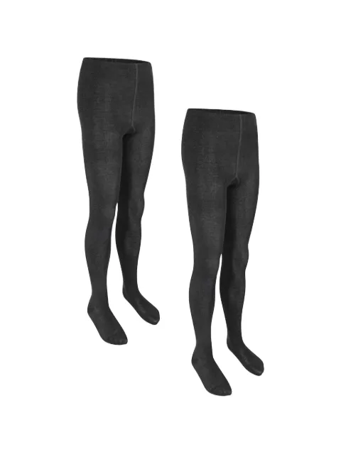 Zeco Schoolwear kids ribbed-knit tights (set of two)